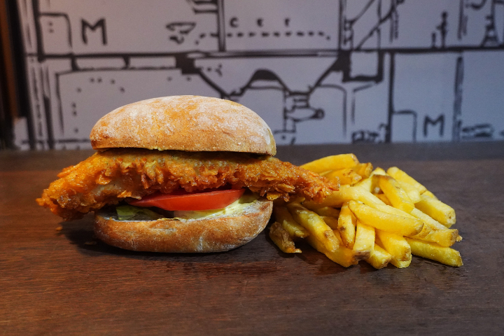 Crispy Chicken Burger - Boilerroom