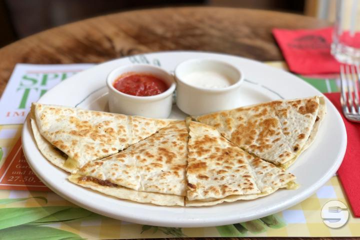 Quesadilla (klein) - Restaurant Cheyenne