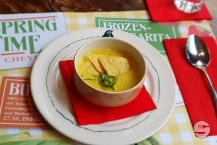 Sweet Corn Soup - Restaurant Cheyenne
