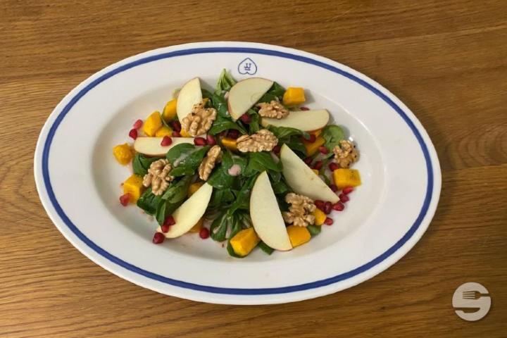 Pumpkin Salad - Restaurant IROQUOIS