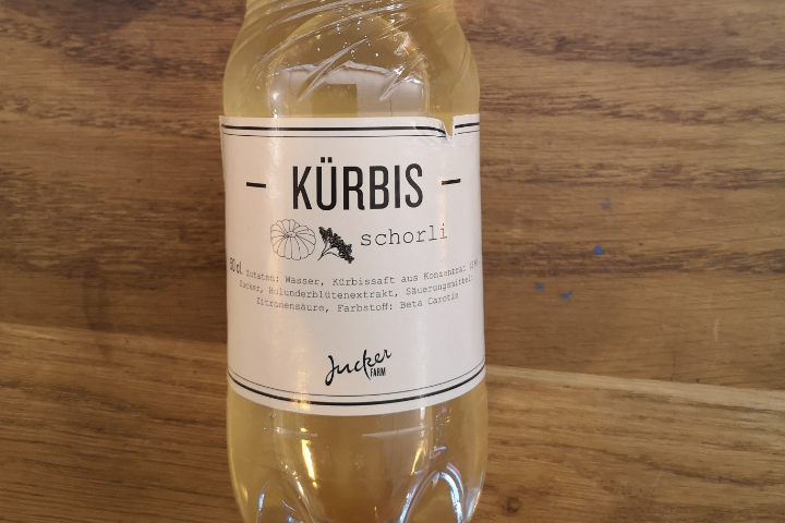 Pumpkin Shorle from Jucker Farm 0.5 L - Restaurant IROQUOIS