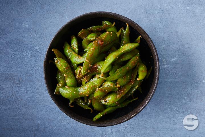 Spicy Glazed Edamame - Yooji's
