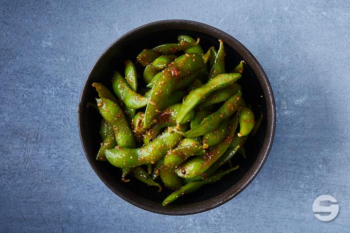 Spicy Glazed Edamame - Yooji's