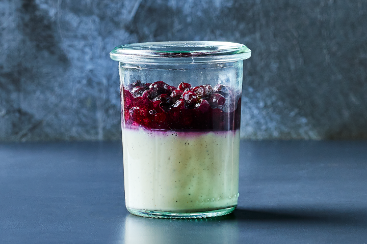 BLUEBERRY PANNA COTTA - Yooji's Winterthur