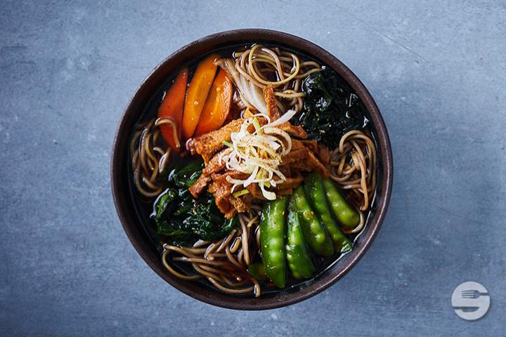 Tofu Noodle Soup with Soba Noodles - Yooji's Winterthur