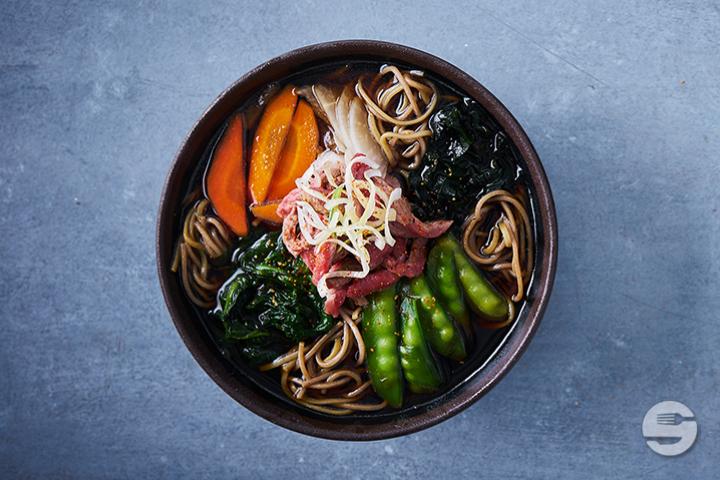Beef Noodle Soup with Soba Noodles - Yooji's Winterthur