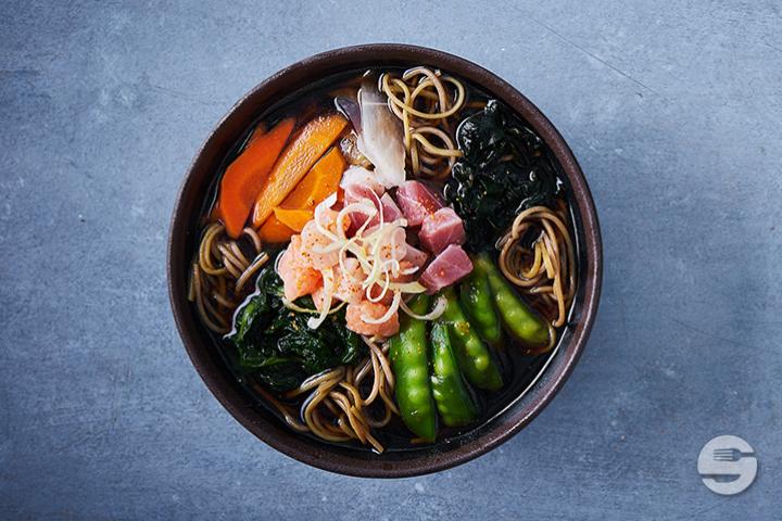 Fish Noodle Soup with Soba Noodles - Yooji's Winterthur