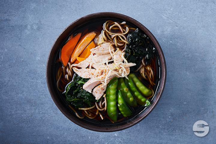 Chicken Noodle Soup with Soba Noodles - Yooji's Winterthur
