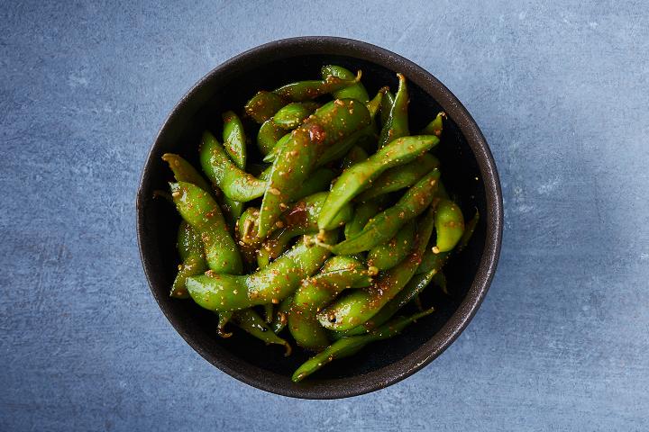 Spicy Glazed Edamame - Yooji's Josefstrasse