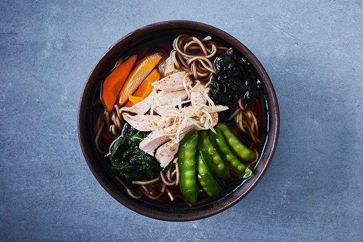 Chicken Noodle Soup with Soba Noodles - Yooji's Josefstrasse