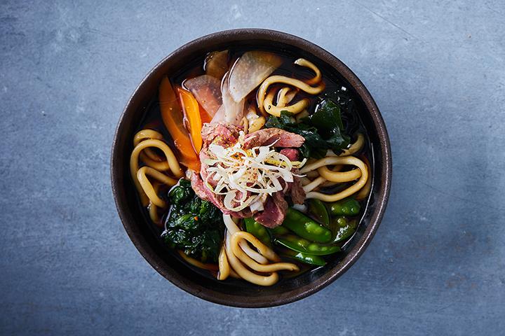 Beef Noodle Soup with Udon Noodles - Yooji's Josefstrasse