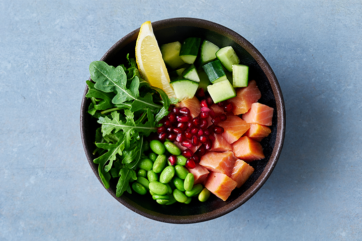 Swiss Rainbow Trout Poké - Yooji's Josefstrasse