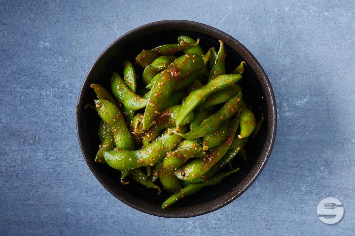 Spicy Glazed Edamame - Yooji's