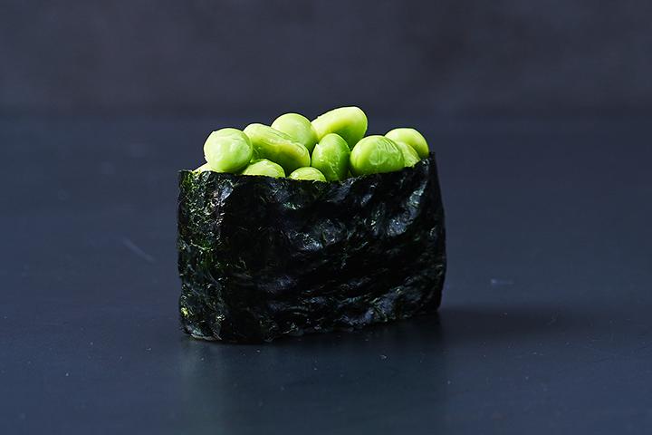 Edamame Gunkan (1 piece) - Yooji's