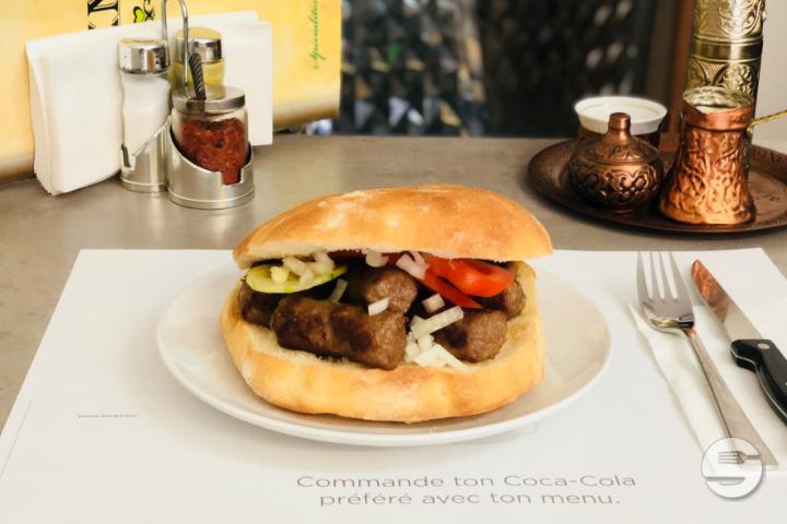 Menu Cevapi Sandwich (7 pieces) - Balkan Grill
