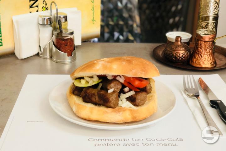 Menu Cevapi Sandwich (10 pieces ) - Balkan Grill