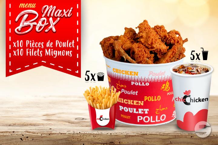 Maxi box Menu - ChicChicken