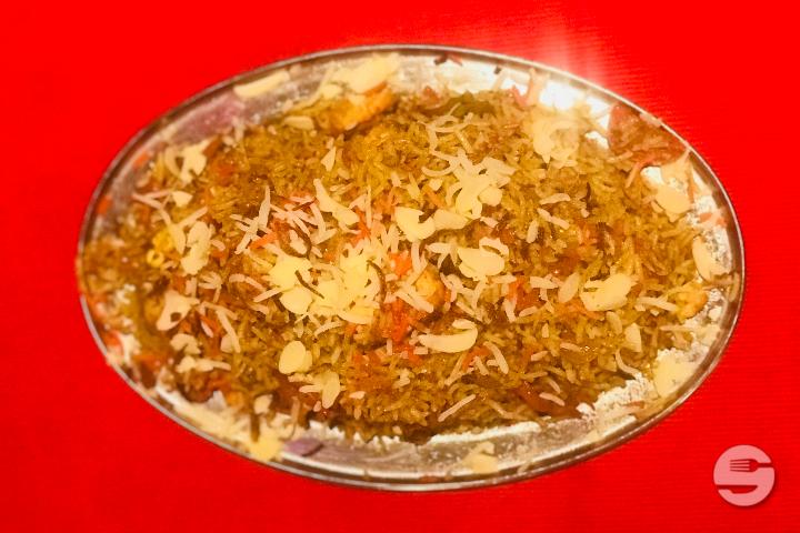 Salmon Biryani - Indian Plaza