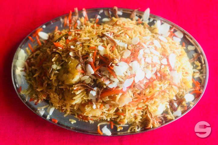 Prawn Biryani - Indian Plaza