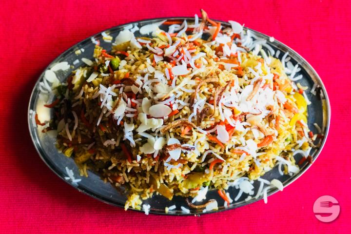 Vegetable Biryani - Indian Plaza