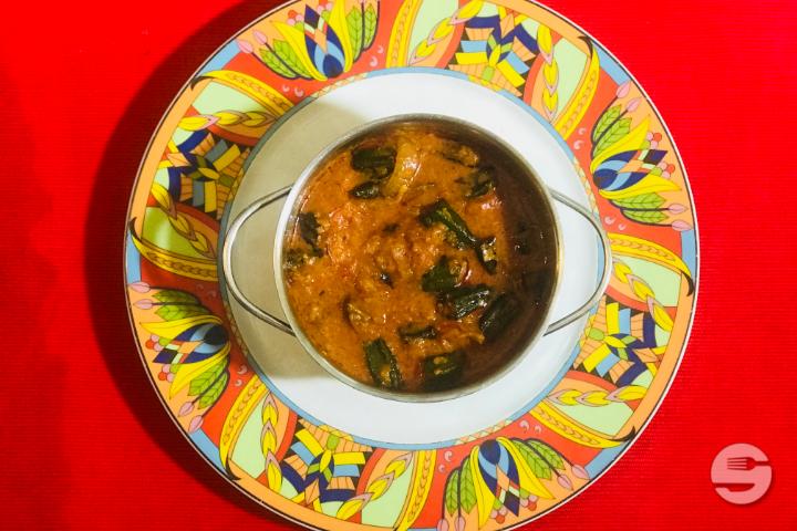 Okra Bhajhee - Indian Plaza