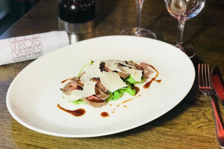 Beef tagliata - Œnothèque - Les Trois Verres