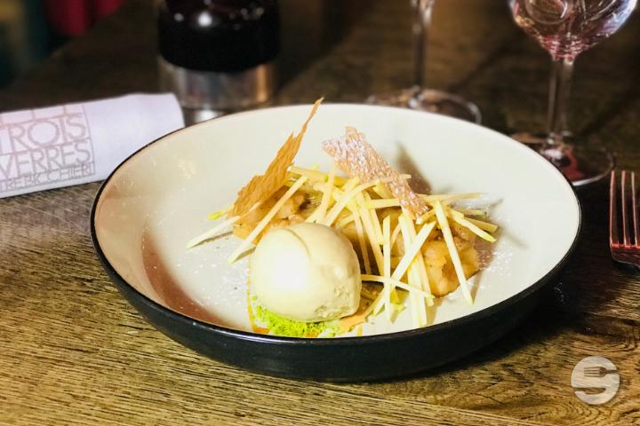 Tarte Tatin - Œnotèque - Restaurant Les Trois Verres