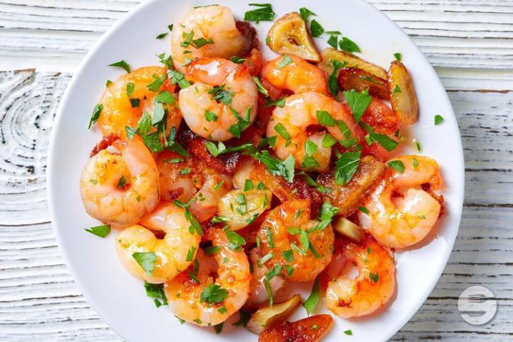 18. Garlic Prawns - Fruits de Mer TAIKO