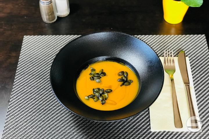 Pumpkin soup - Le Metropole