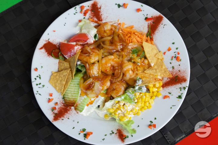 Shrimp salad - Salsa Grill Mexican BBQ & Steaks