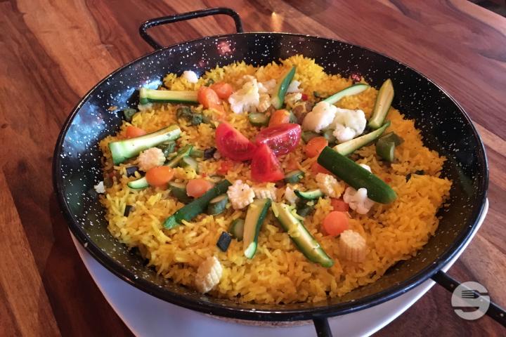 Vegetarian paella - Bodega 21