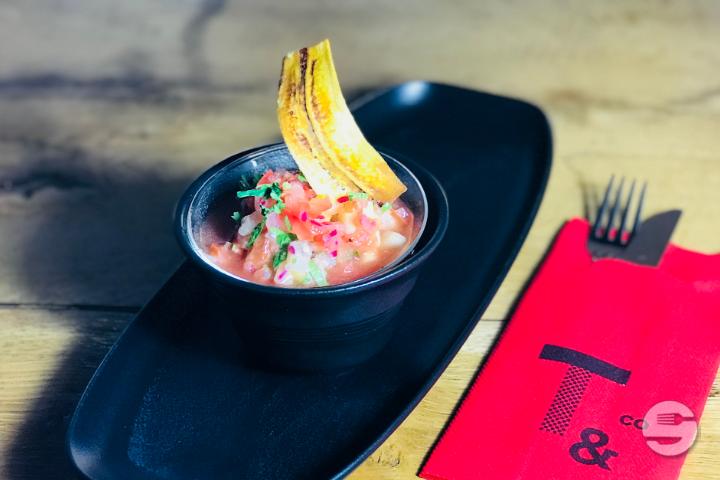 Sea bream and Mango Ceviche - Tartares & Co