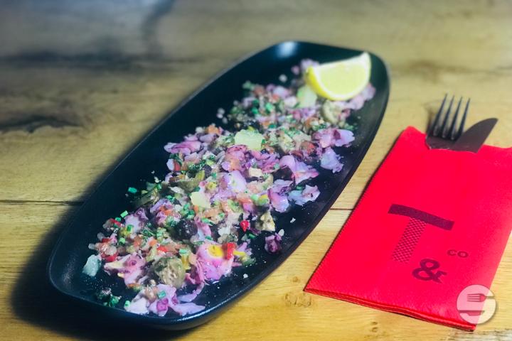 Octopus Carpaccio - Tartares & Co