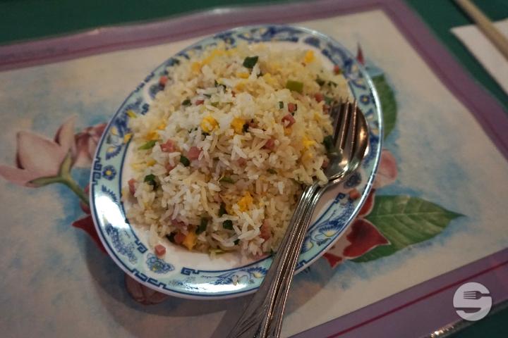 Fried rice with vegetables (without meat) - Hong Kong Dragon