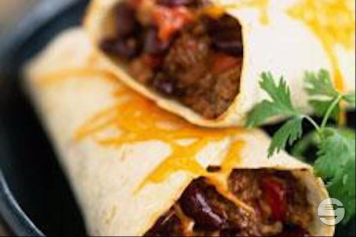 Burrito with minced meat - Hashtag Food