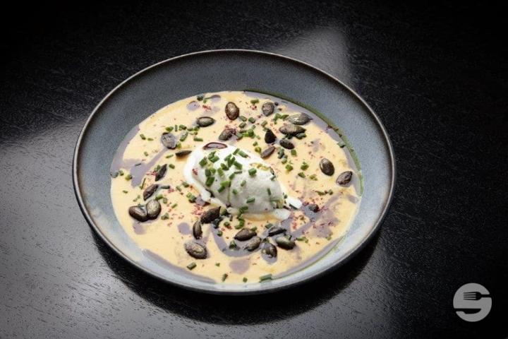 Butternut Soup - Le Patio Boeuf & Homard