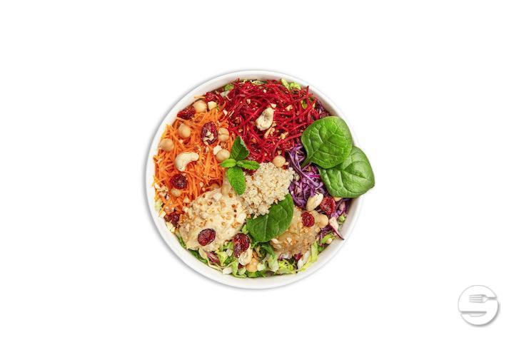 Salade de Houmous & Quinoa - Pouly