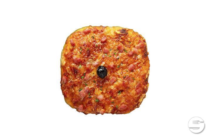 Pizza Paillasse au Jambon et Gruyere AOP - Pouly