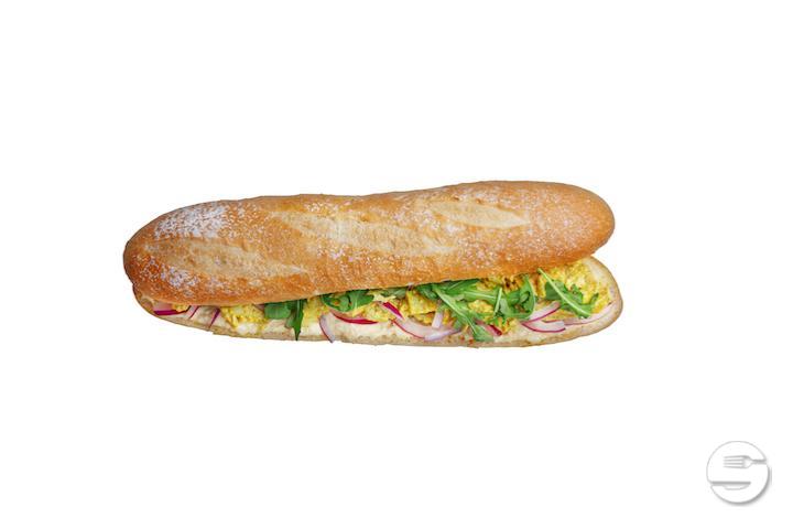 Baguettine Poulet Curry Houmous - Pouly