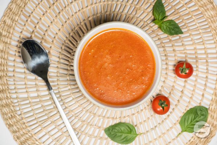 Gaspacho de tomates et basilic - Pouly - Haldimand