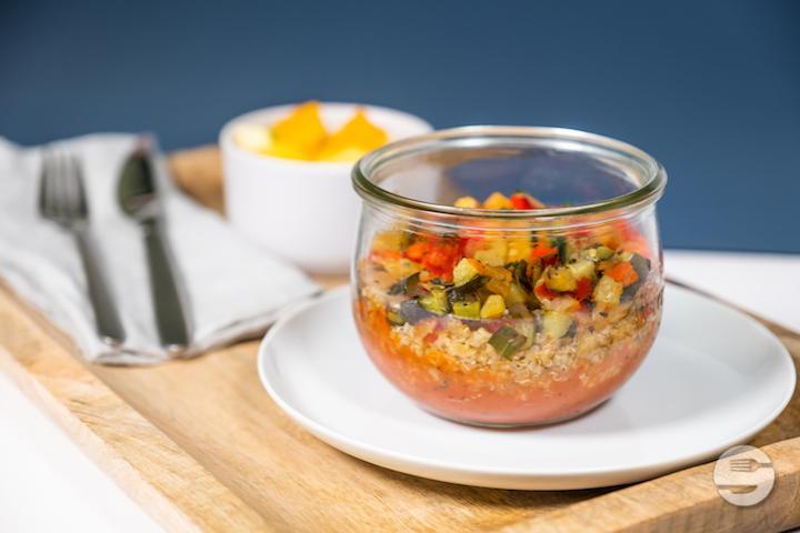 Brunoise de légumes et quinoa - Pouly - Haldimand