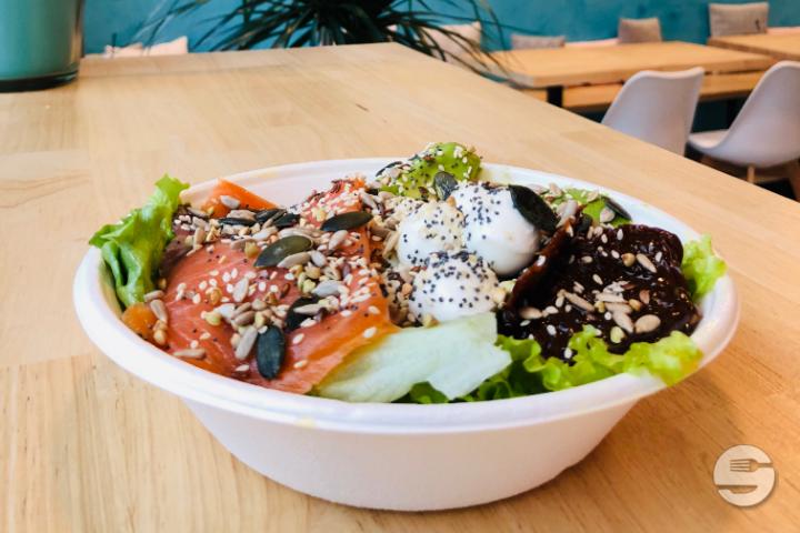 Salmon bowl - Sandy Point