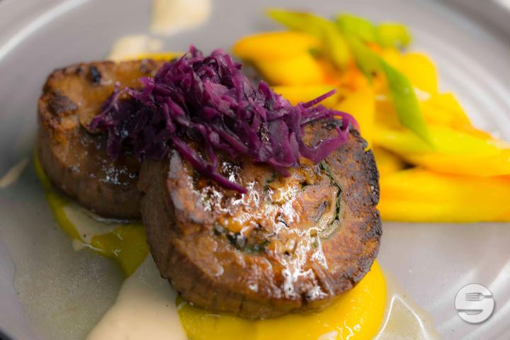 Chestnut filet stuffed with mushrooms & spinaches - MU-Food