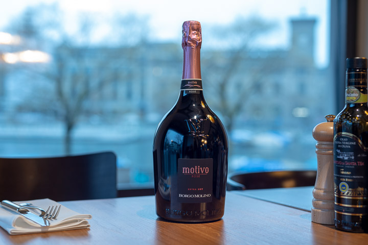 Magnum Spumante Rosé Extra Dry – Motivo, Borgo Molino - Pizzeria Ristorante Molino Dietikon
