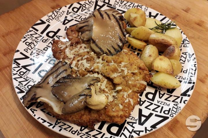 Orecchia d'Elefante Fromage et Pleurote - Cucina 41