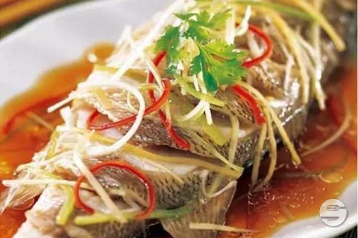108. Steamed sea bass - Palais Bonheur