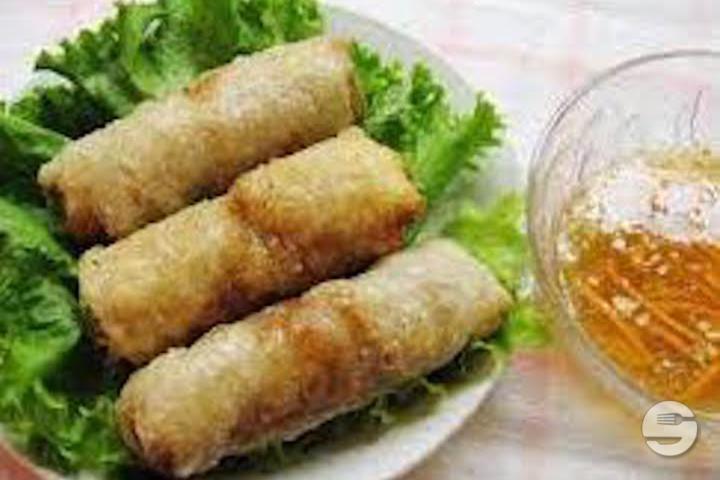 302. <Nem> rolls with pork (2 pces) - Palais Bonheur