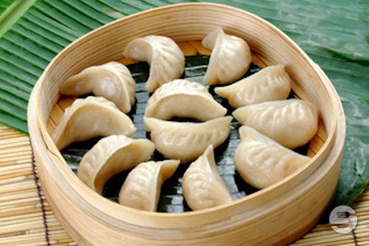 306. Steamed dumplings with meat (4 pces - Palais Bonheur