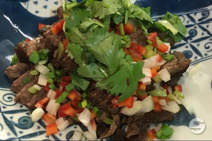 404. Beef and ox tripes in chilli sauce - Palais Bonheur