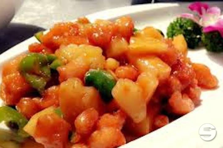 801. Sweet and sour pork - Palais Bonheur